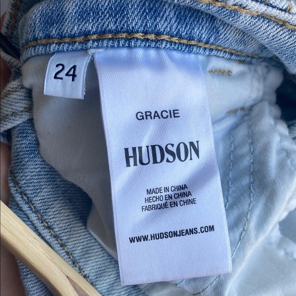 Hudson Women's Light Blue Denim Shorts - Picture 8 of 8